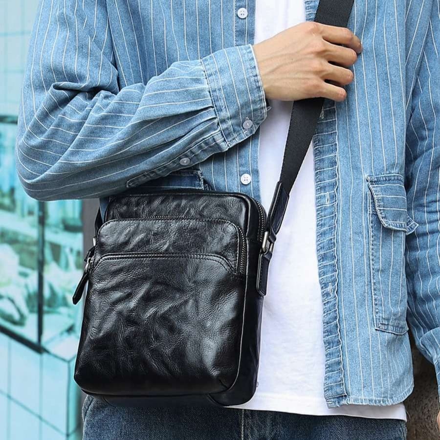 ショルダー バッグ ミニ 本革シンプルミニショルダーバッグ