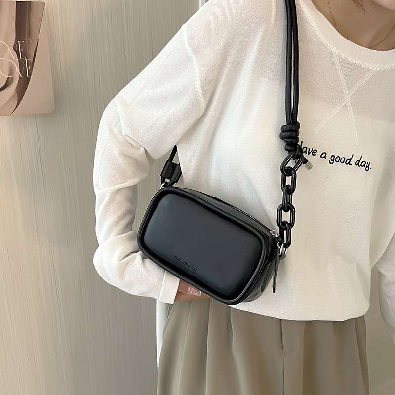 ショルダー バッグ ミニ シンプル チェーン ミニショルダー バッグ