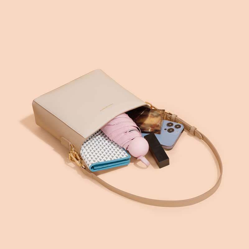 ショルダー バッグ ミニ チェーンデザイン レザー ミニショルダー