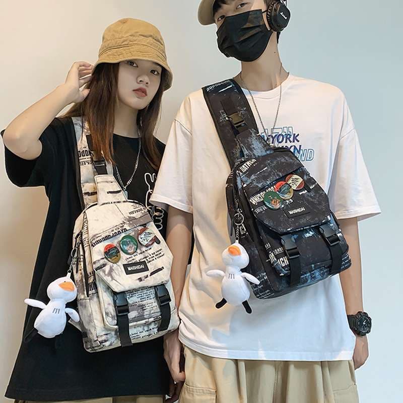 ショルダー バッグ ミニ ストリート系 斜め掛けボディバッグ