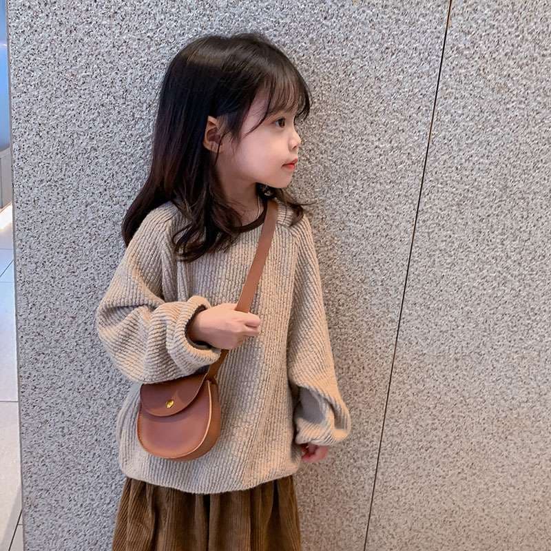 ショルダー バッグ ミニ シンプル半月型ミニショルダーバッグ
