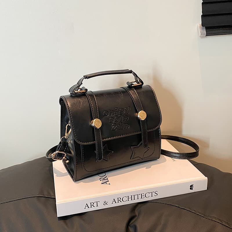 ミニ ショルダー バッグ ミニ 星型モチーフ ミニサッチェルバッグ