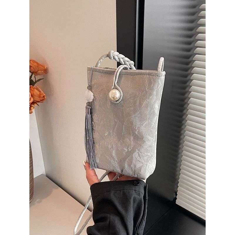 ショルダー バッグ ミニ しっかり編みベルト 洗練バッグ ショルダー