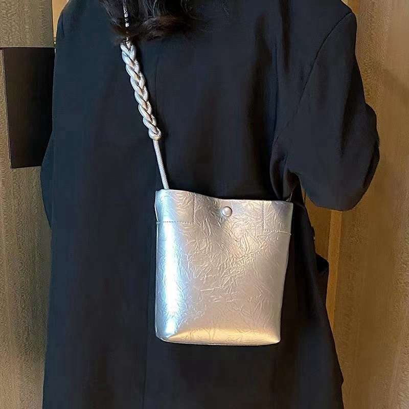 ショルダー バッグ ミニ クロコ型押しミニショルダーバッグ