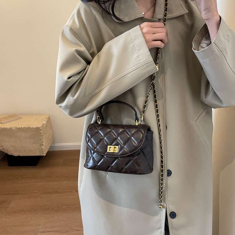 ショルダー バッグ ミニ キルティング チェーン ミニ ショルダーバッグ