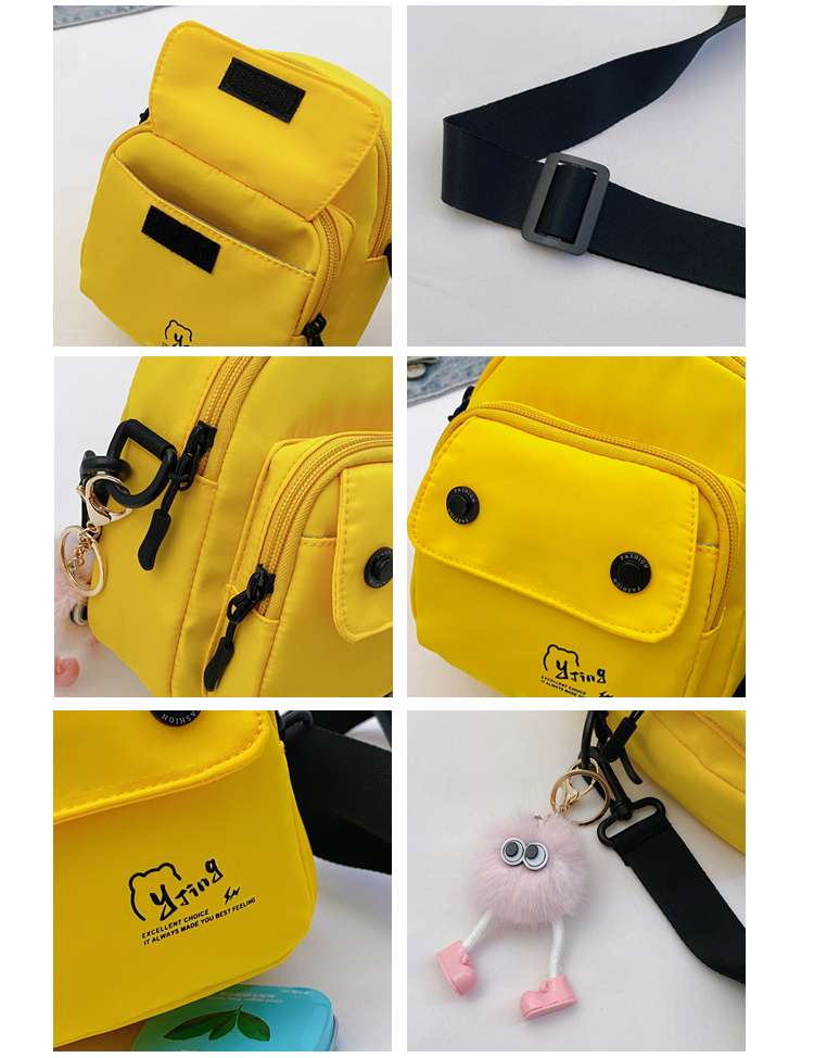 ショルダー バッグ ミニ ふわもこ飾り付きミニバッグ