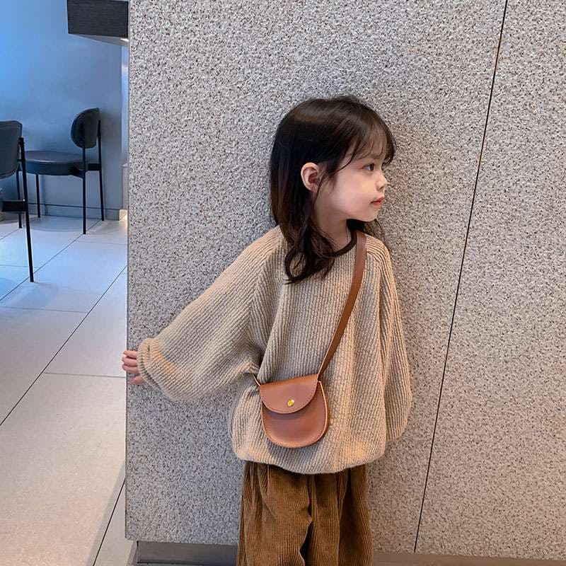 ショルダー バッグ ミニ シンプル半月型ミニショルダーバッグ