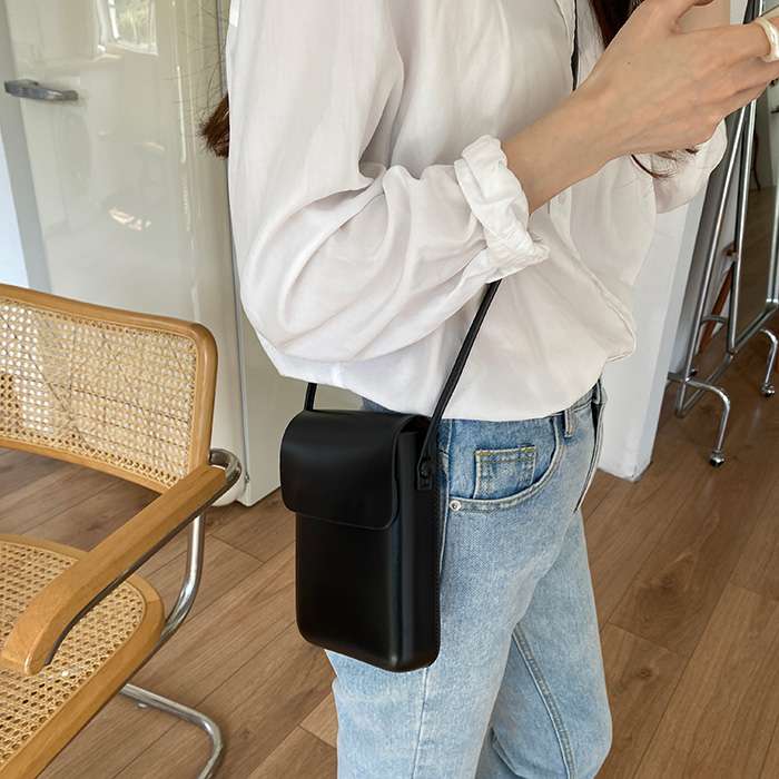 ショルダー バッグ ミニ シンプル スクエア ミニショルダー