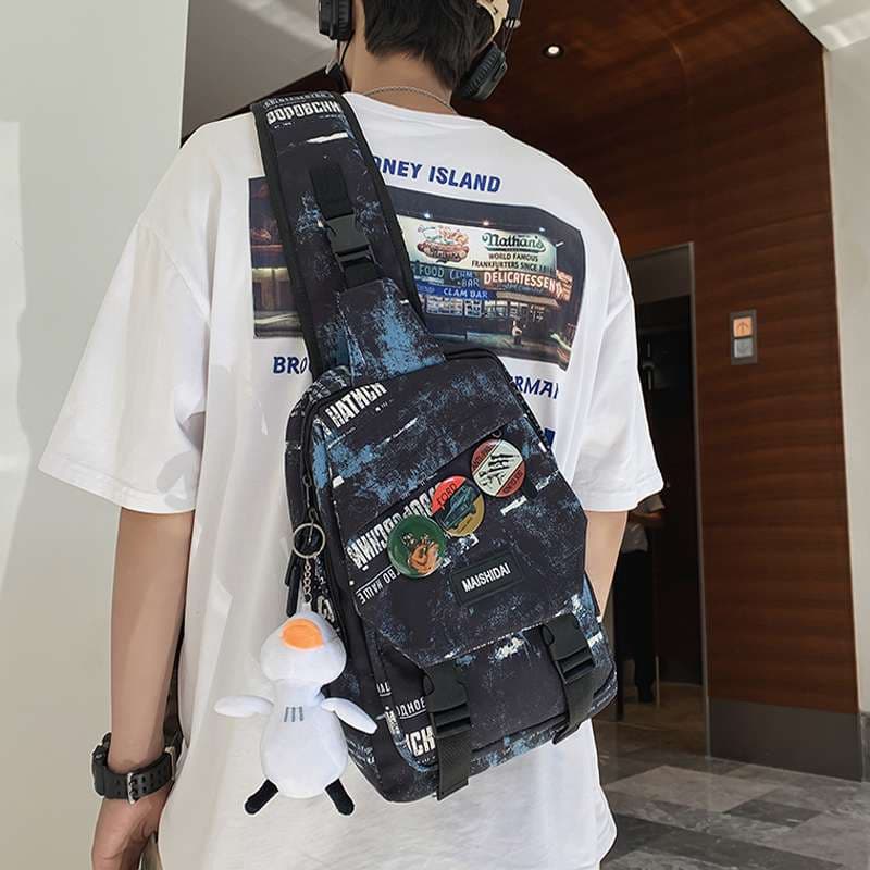 ショルダー バッグ ミニ ストリート系 斜め掛けボディバッグ