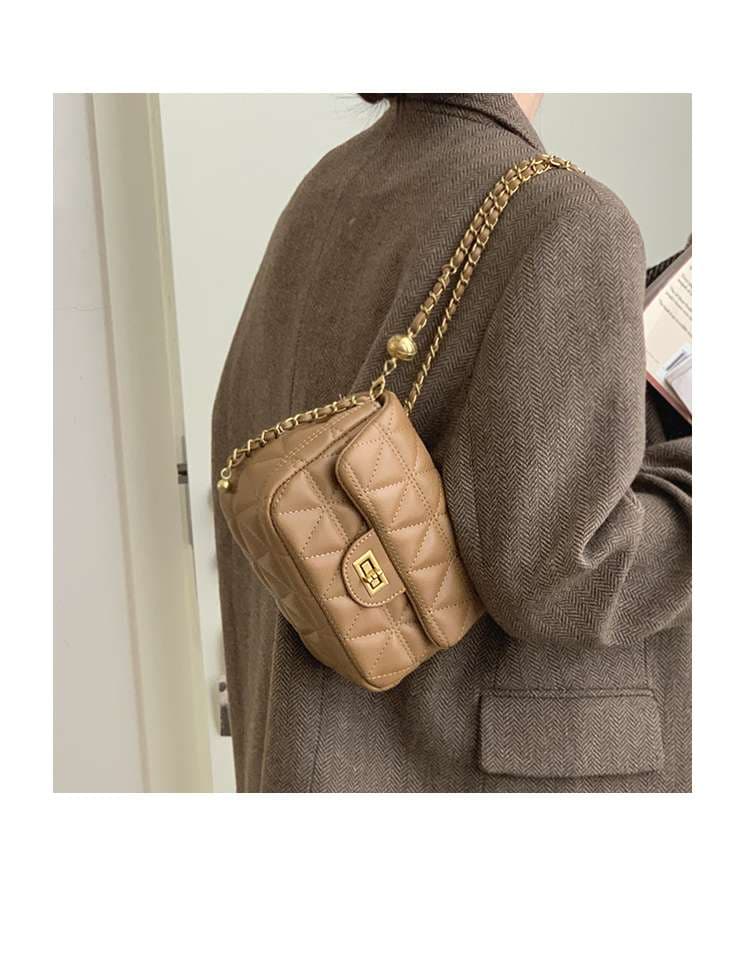ショルダー バッグ ミニ キルティング チェーン ミニショルダー
