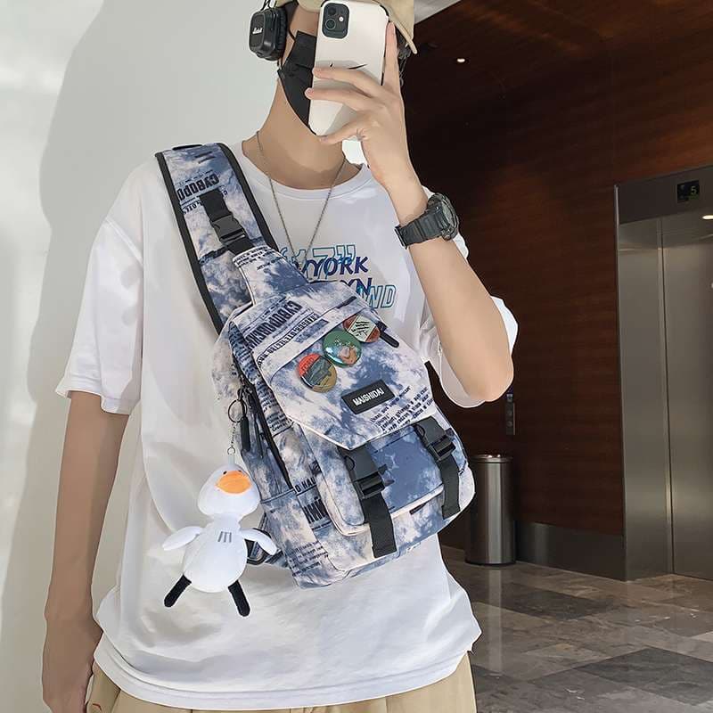 ショルダー バッグ ミニ ストリート系 斜め掛けボディバッグ