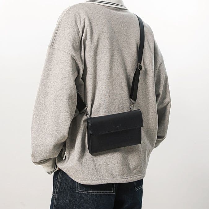 ショルダー バッグ ミニ スマート フラップ メンズミニショルダー