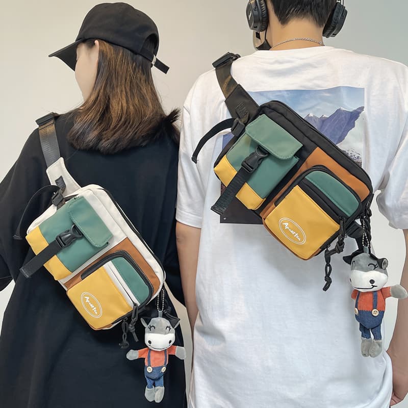 ショルダー バッグ ミニ カジュアルマルチポケット ミニショルダー