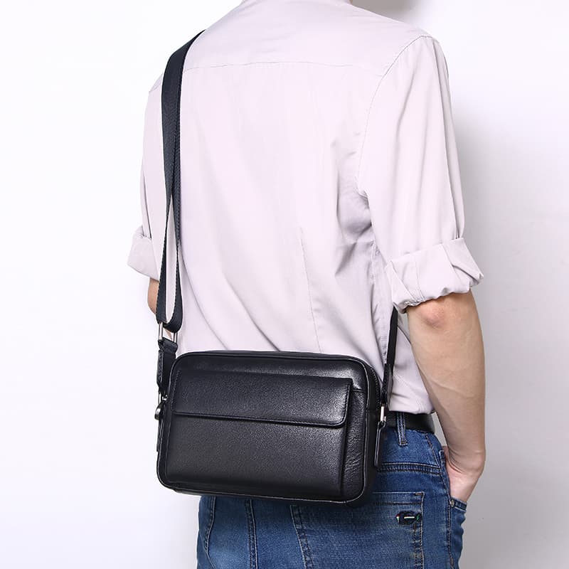 ショルダー バッグ ミニ シンプル革製ミニショルダーバッグ