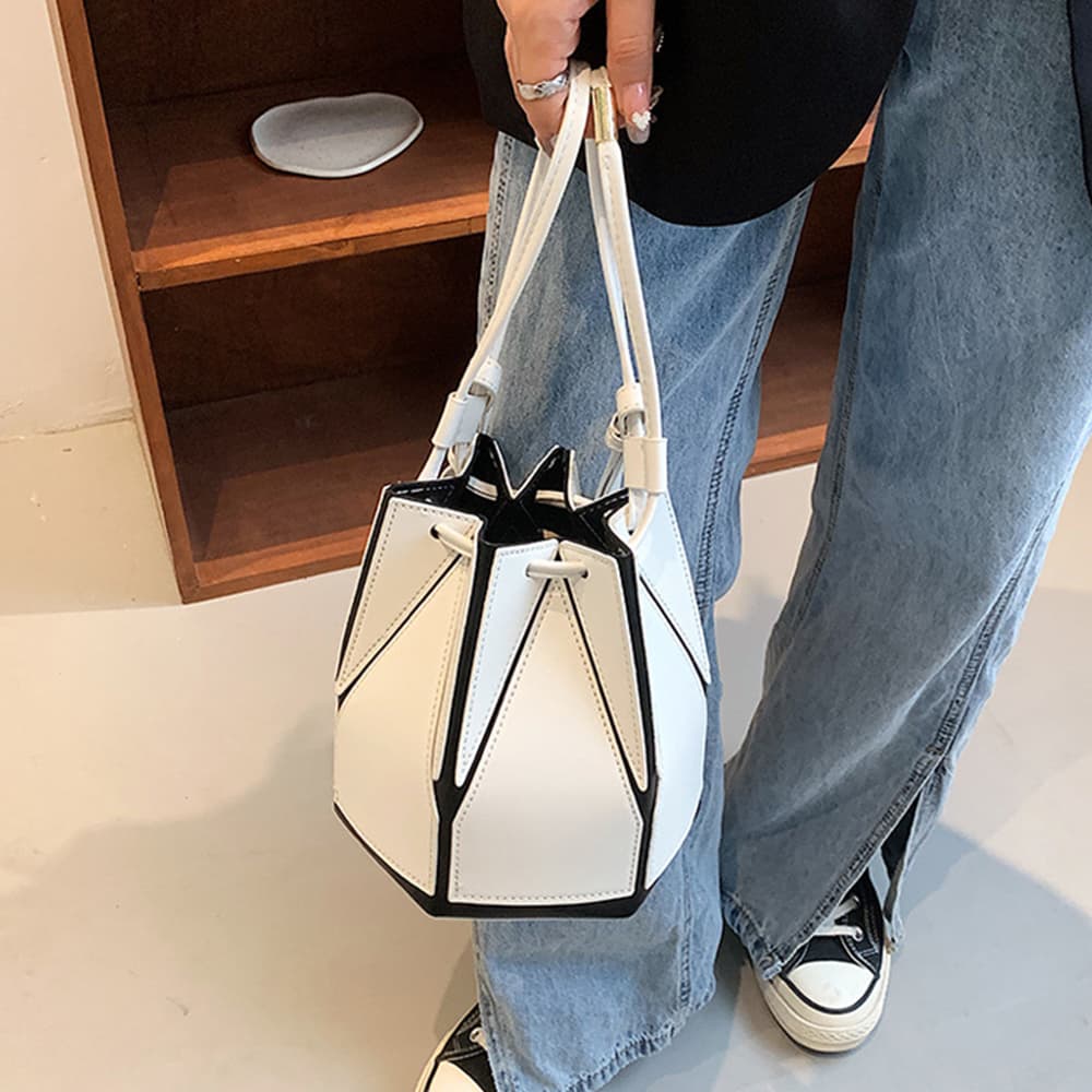 ショルダー バッグ ミニ レディース 巾着 2way