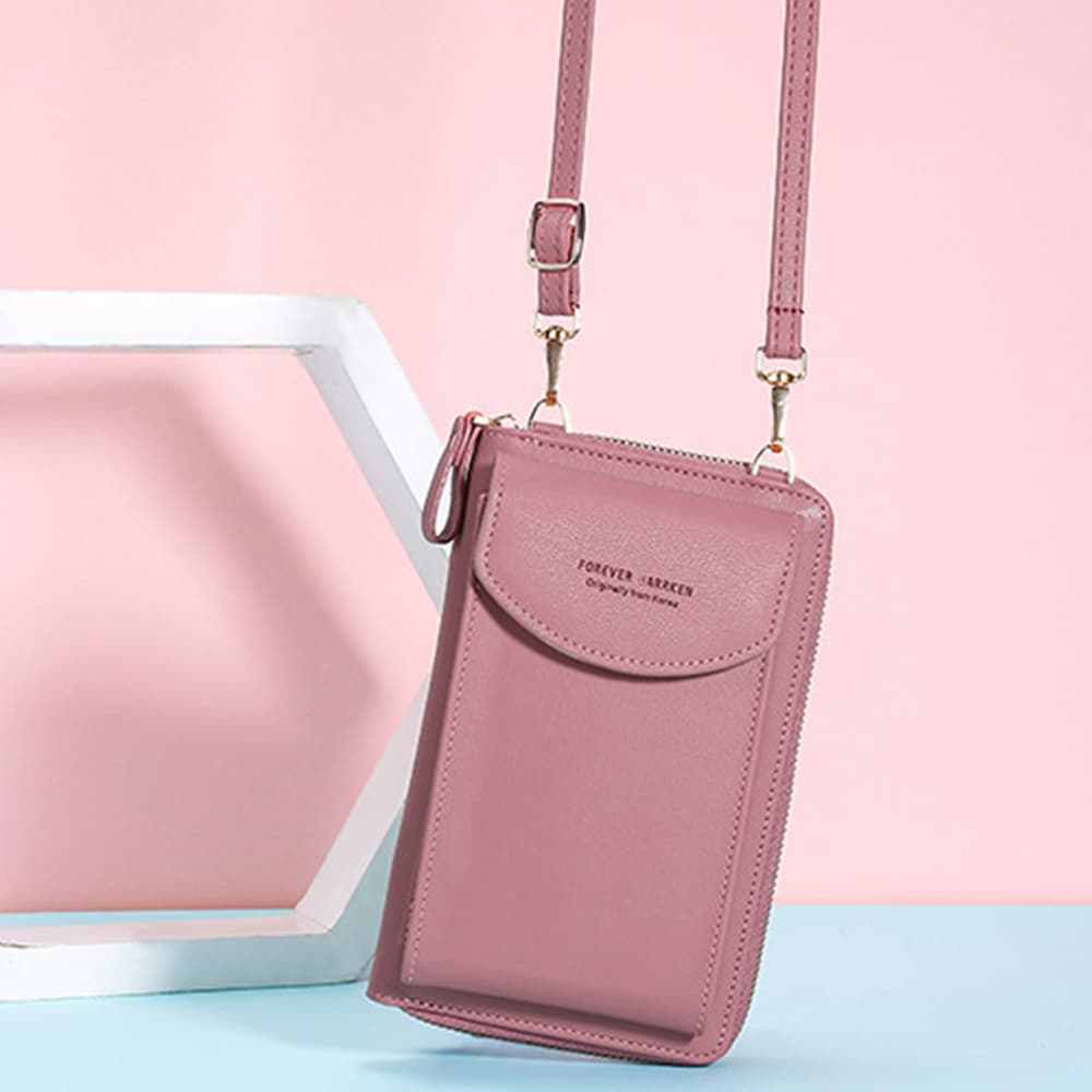 ショルダー バッグ ミニ 多機能スマホショルダーバッグ 縦型ミニポーチ