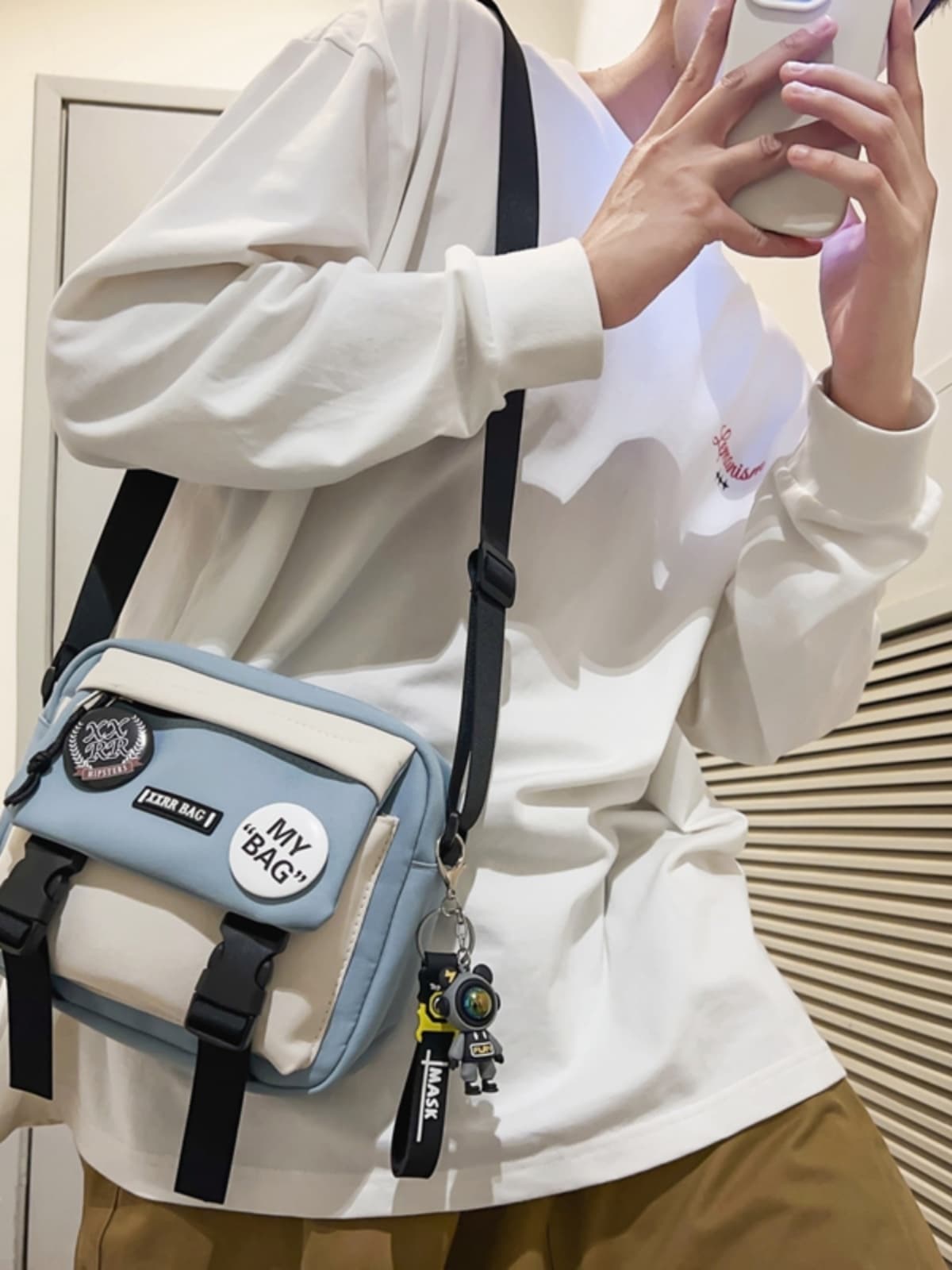 ショルダー バッグ ミニ ポップバッグチャーム付きミニショルダー