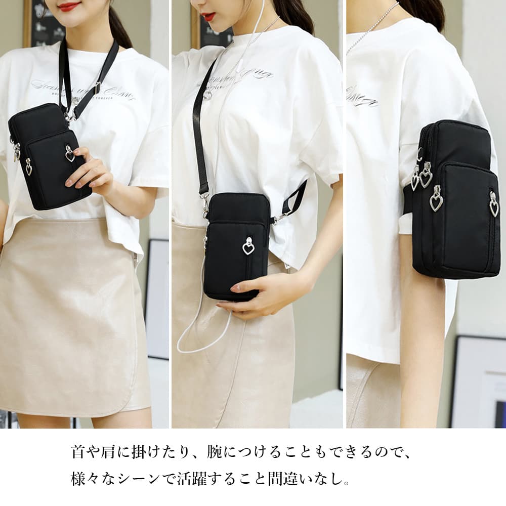 ショルダー バッグ ミニ スマホポシェット斜めがけ