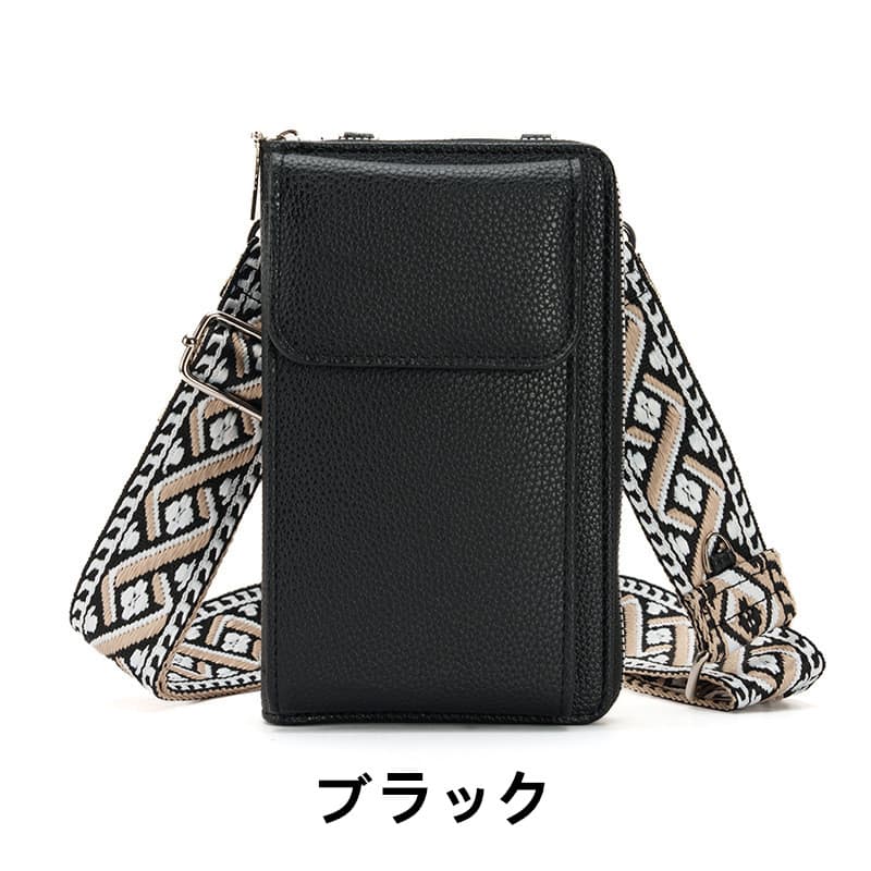 ショルダー バッグ ミニ スマホポーチ 肩掛け 財布機能付き
