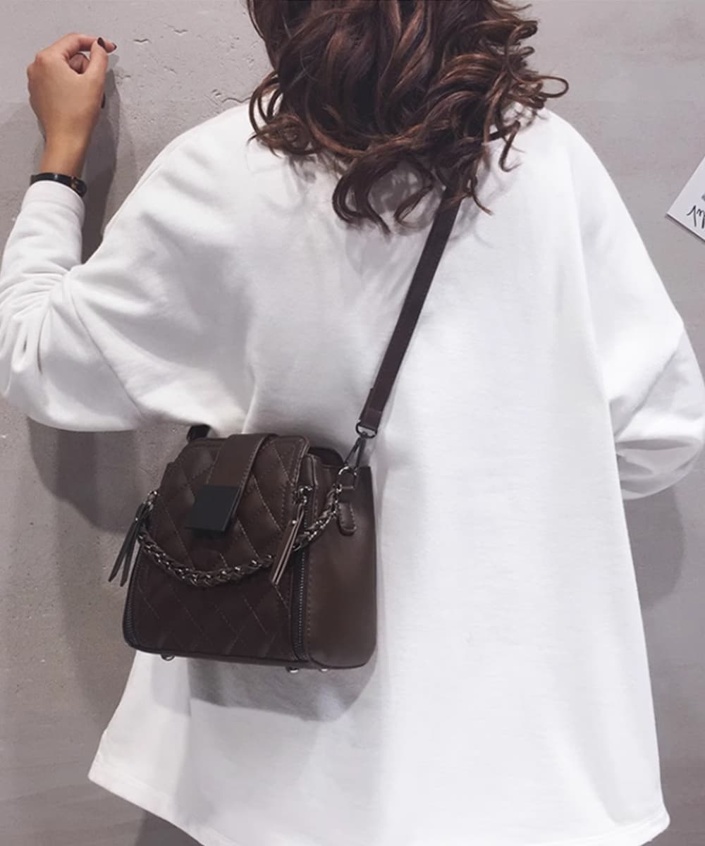 ショルダー バッグ ミニ キルティング レディース 斜め掛け